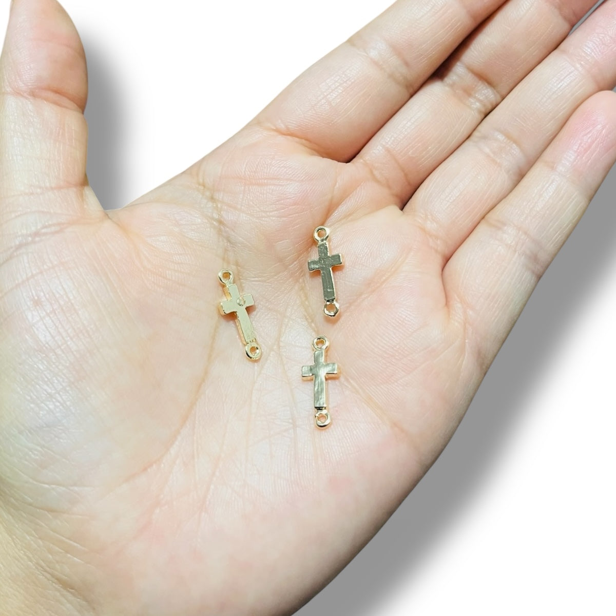 2 pz cruz transversal para pulsera