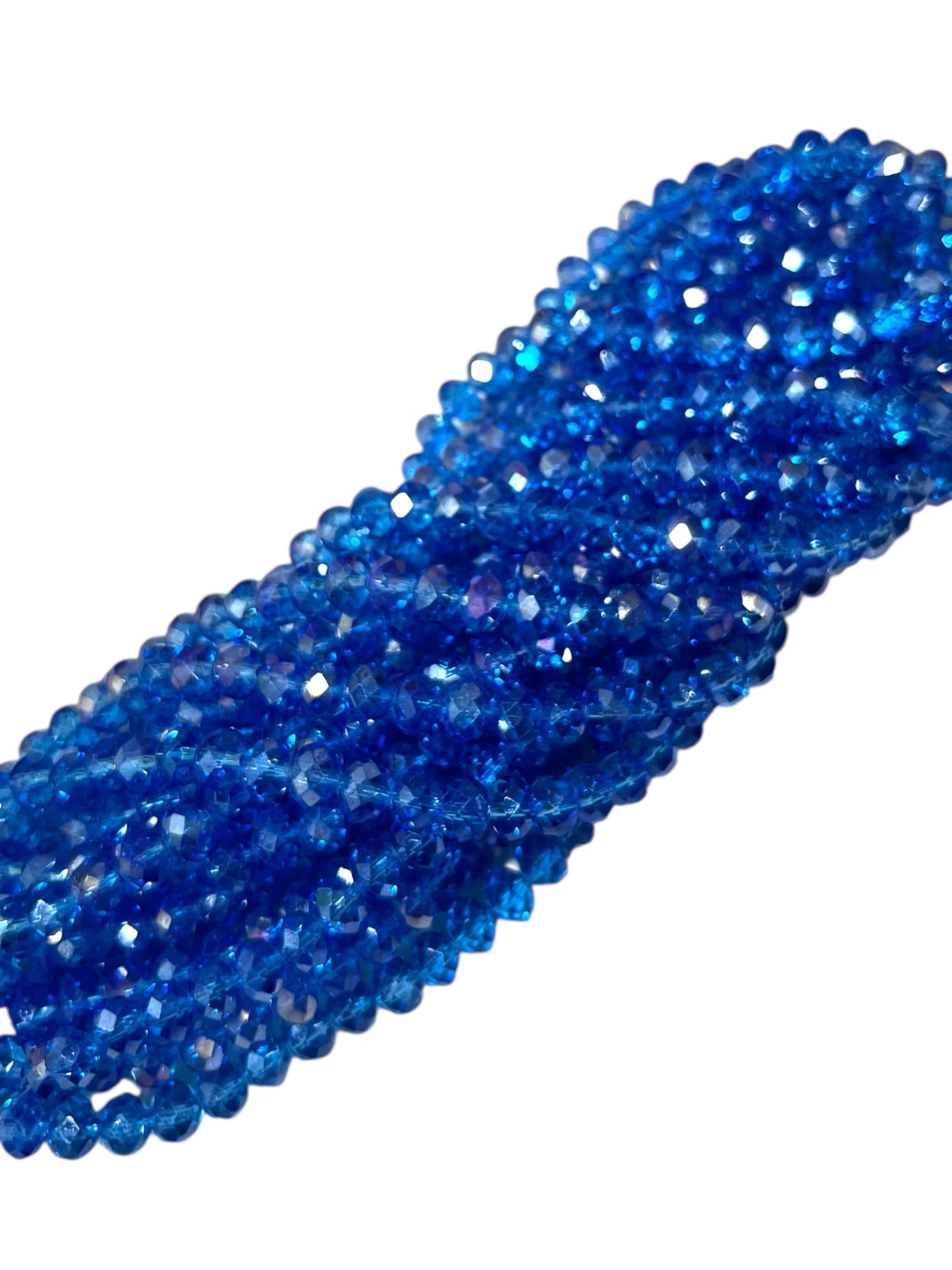 1 Mazo (10 tiras) Cristal Dona Checo 8mm