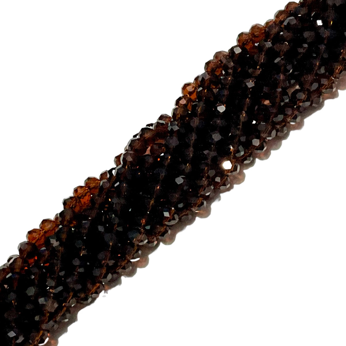 1 Mazo (10 tiras) Cristal Dona Checo 8mm