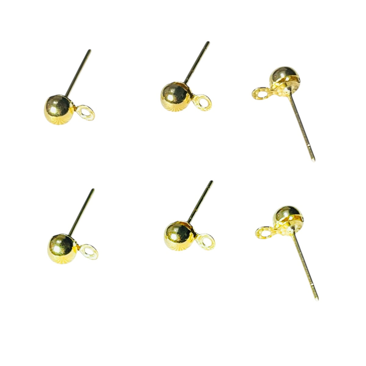 1gr poste para Broquel Chapa de Oro 15mm (8pz x gramo)