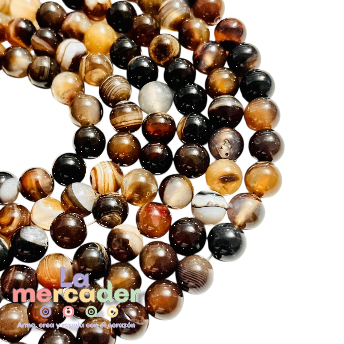 Ágata Botswana Natural – Tonos Tierra- Estabilidad & Equilibrio