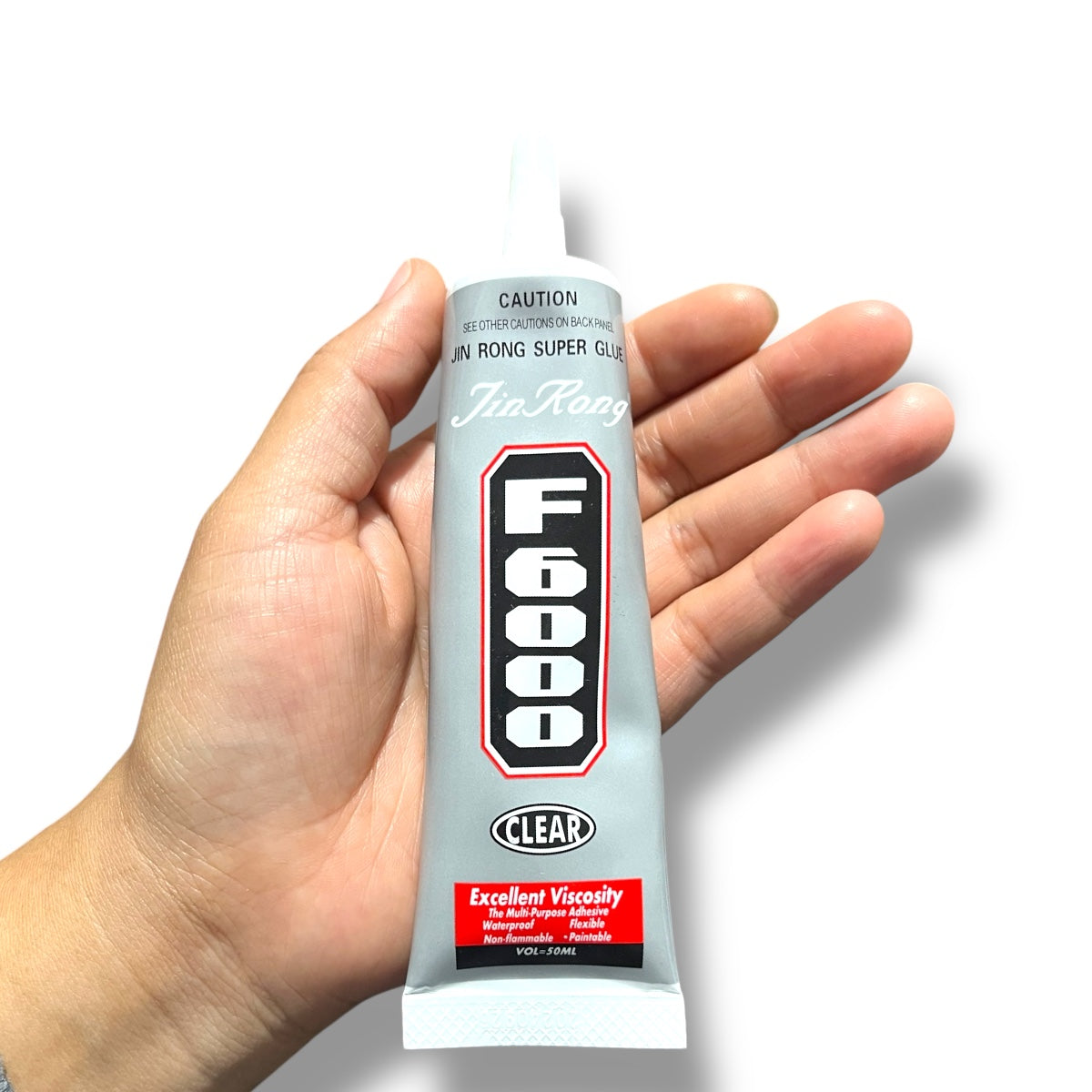 Pegamento F-6000 50ml transparente para bisutería