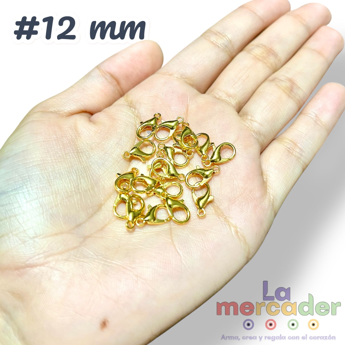 50 piezas de pericos, broches para bisutería, broche langosta, broche metálico