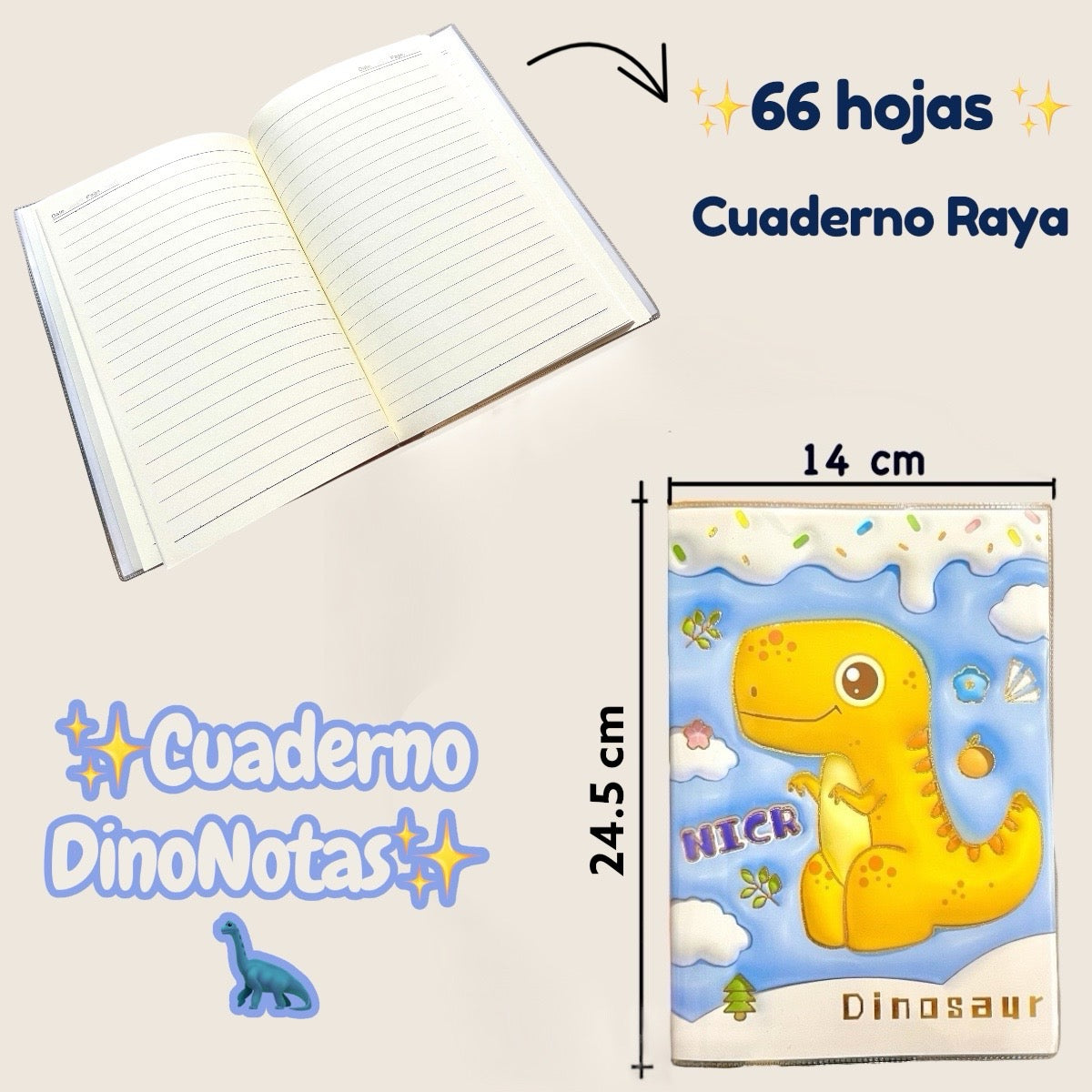 Cuaderno DinoNotas 🦖🦕