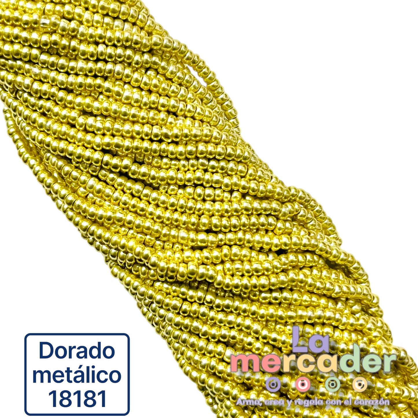 1 Tira Chaquira Calibrada 11/0 (3gr por tira) 45 cm de largo