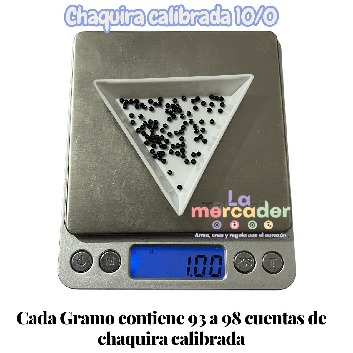 1gr Chaquira Calibrada 10/0