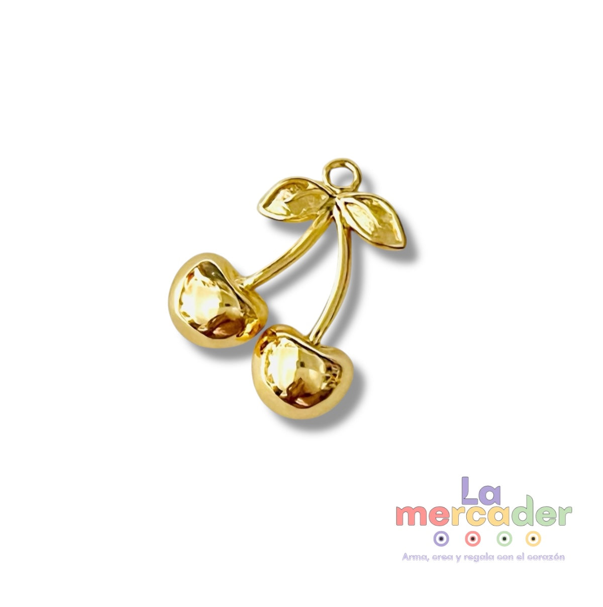 1 dije Cereza Chapa de Oro