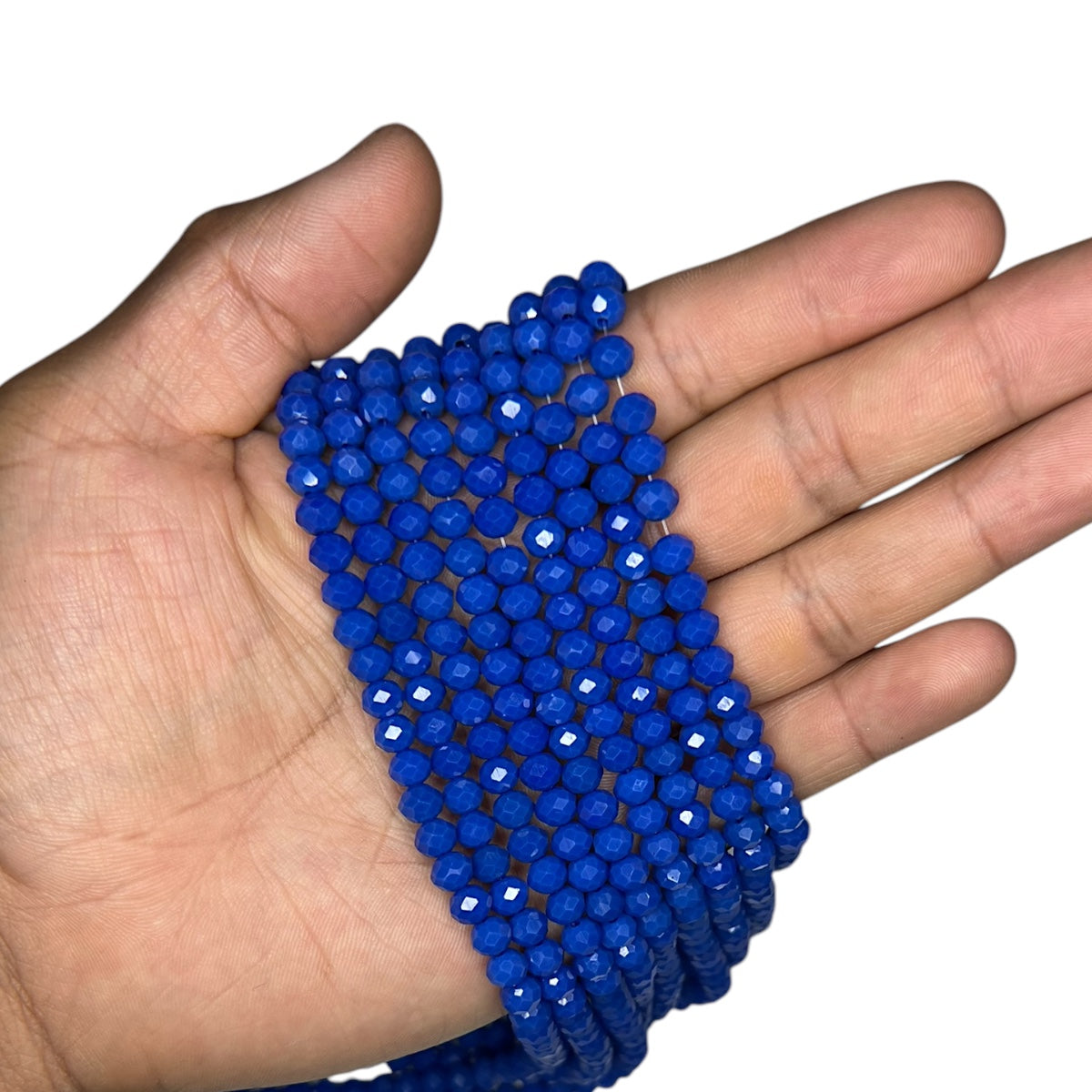 1 Tira Cristal Checo Facetado #6, Joyería, Tira 80 A 85 Pz