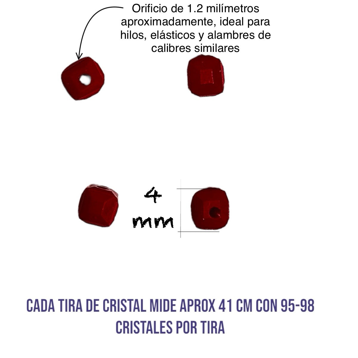 Cristal cubo #4 pixel GLASS