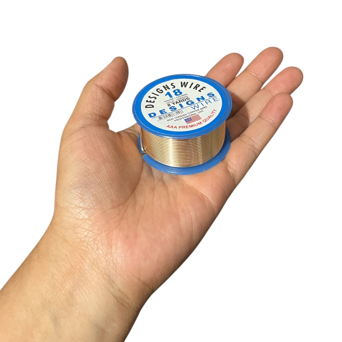 Alambre de Cobre Dorado Designs Wire – No se oxida, ideal para joyería y bisuteria