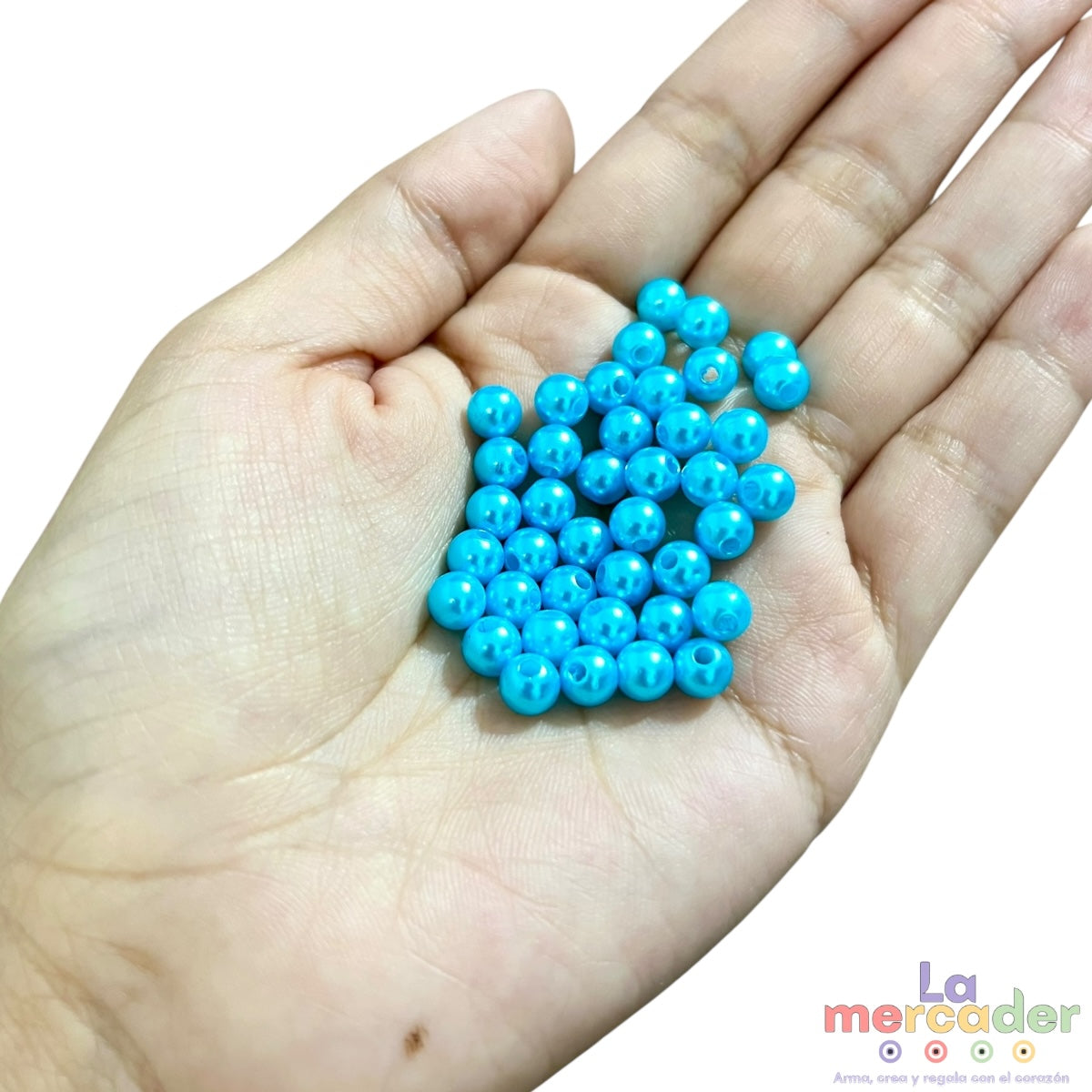 250 gr Perla sintética #6 en colores