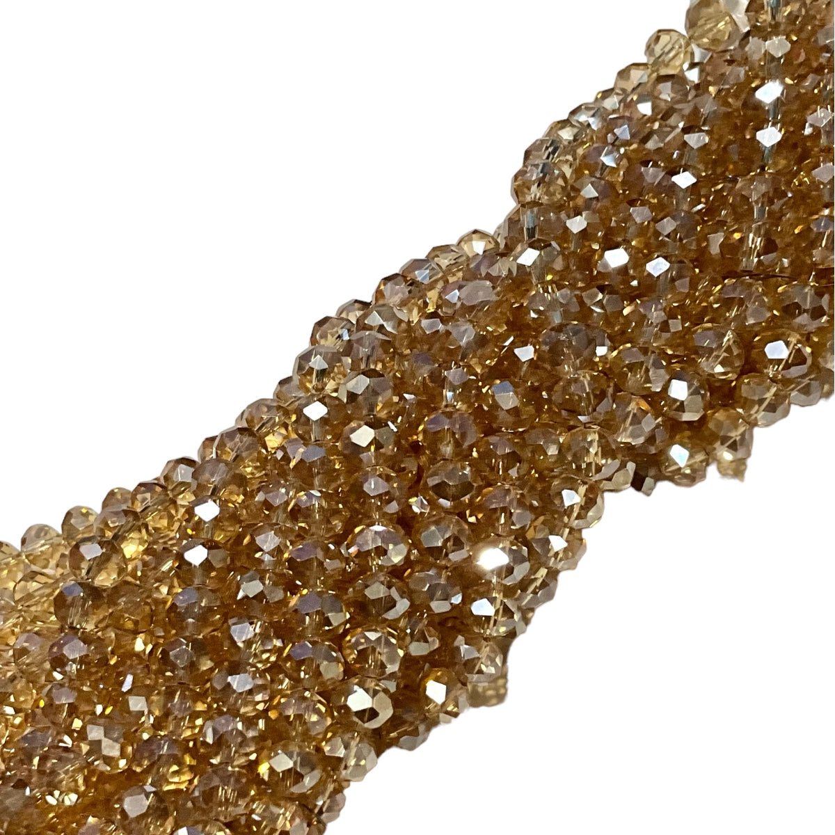 1 Tira Cristal Checo Facetado #6, Joyería, Tira 80 A 85 Pz