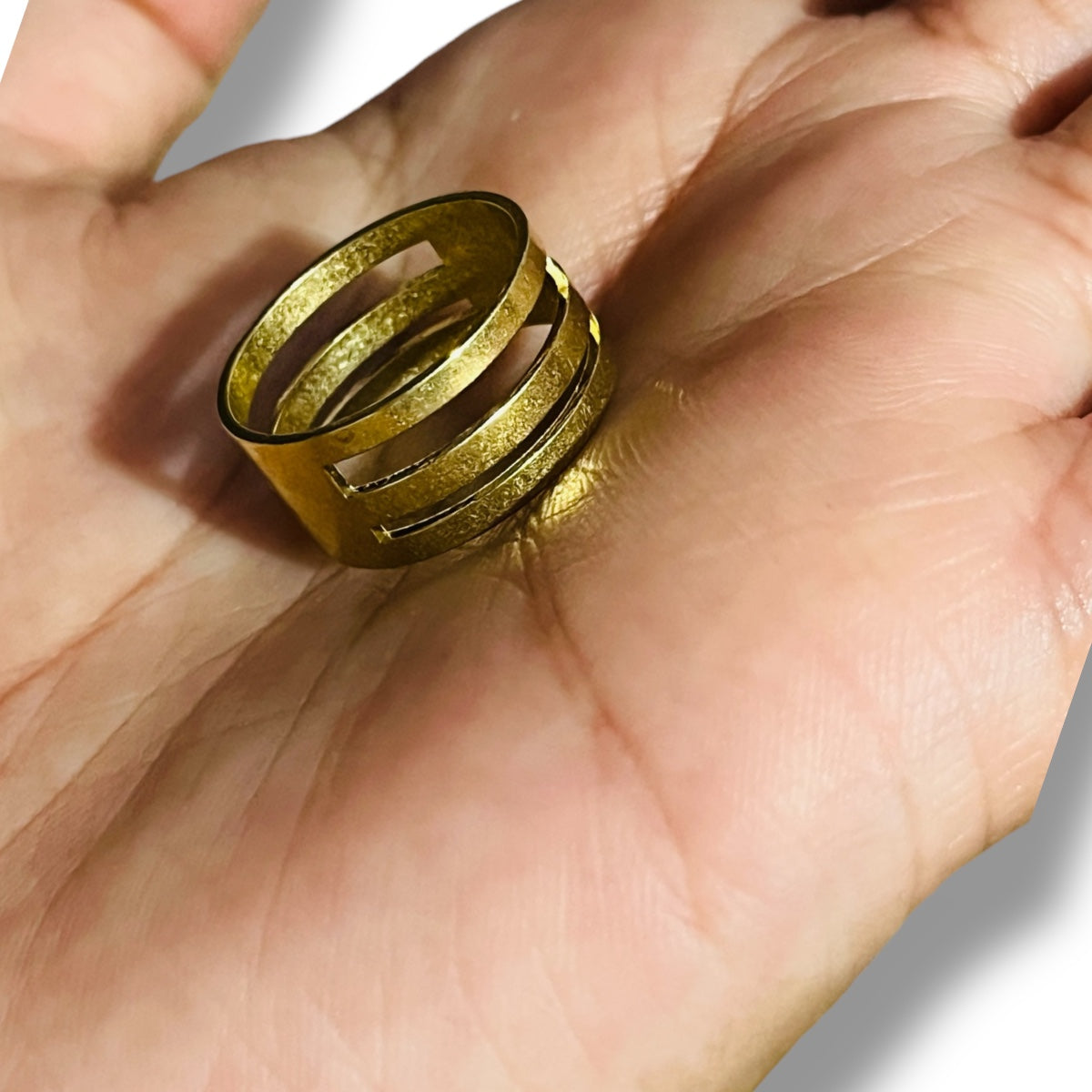 Anillo para abrir argollas metálicas • Herramienta para bisutería