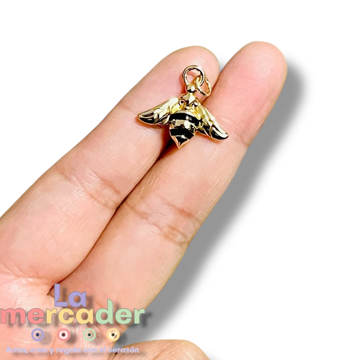 Dije de Abeja 🐝, Chapa de Oro de 14k