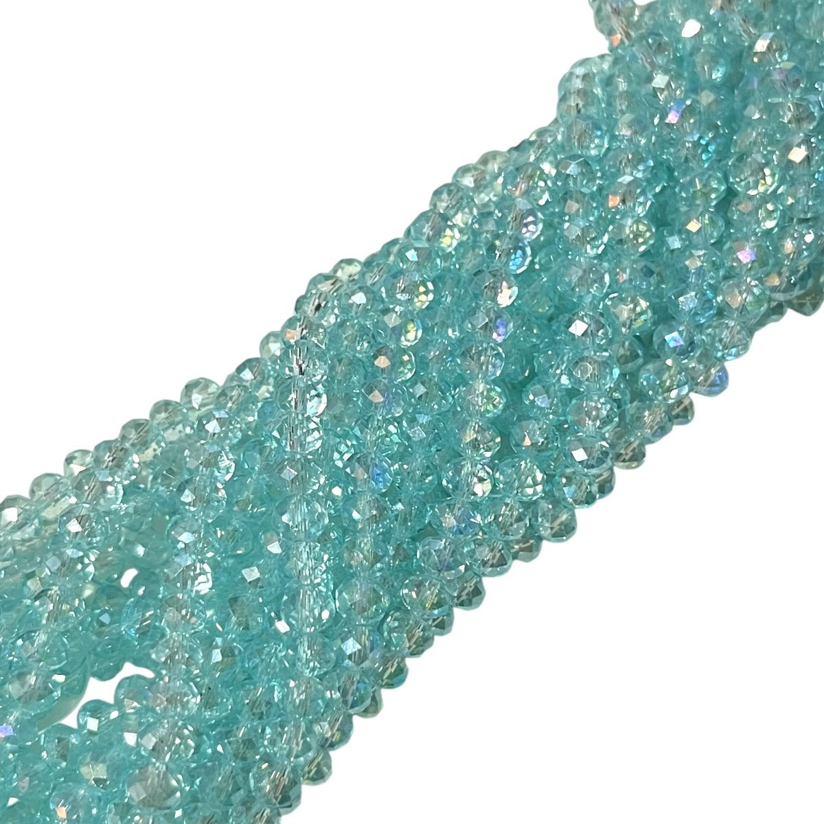 1 Tira Cristal Checo Facetado #6, Joyería, Tira 80 A 85 Pz