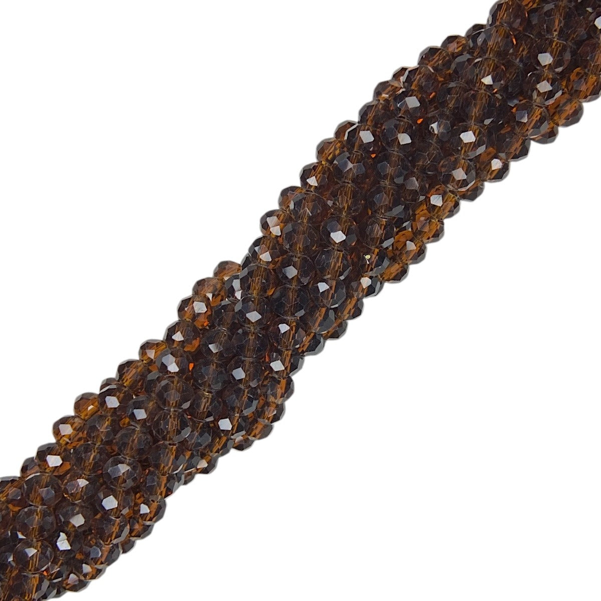 1 Tira Cristal Checo Facetado #6, Joyería, Tira 80 A 85 Pz