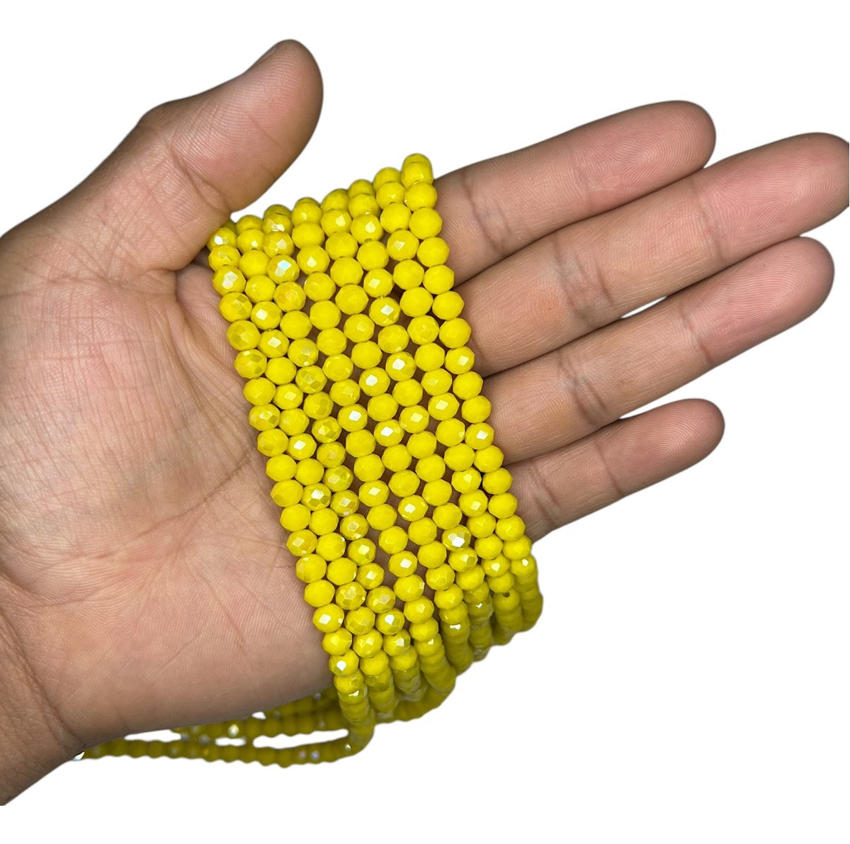 1 Tira Cristal Checo Facetado #6, Joyería, Tira 80 A 85 Pz