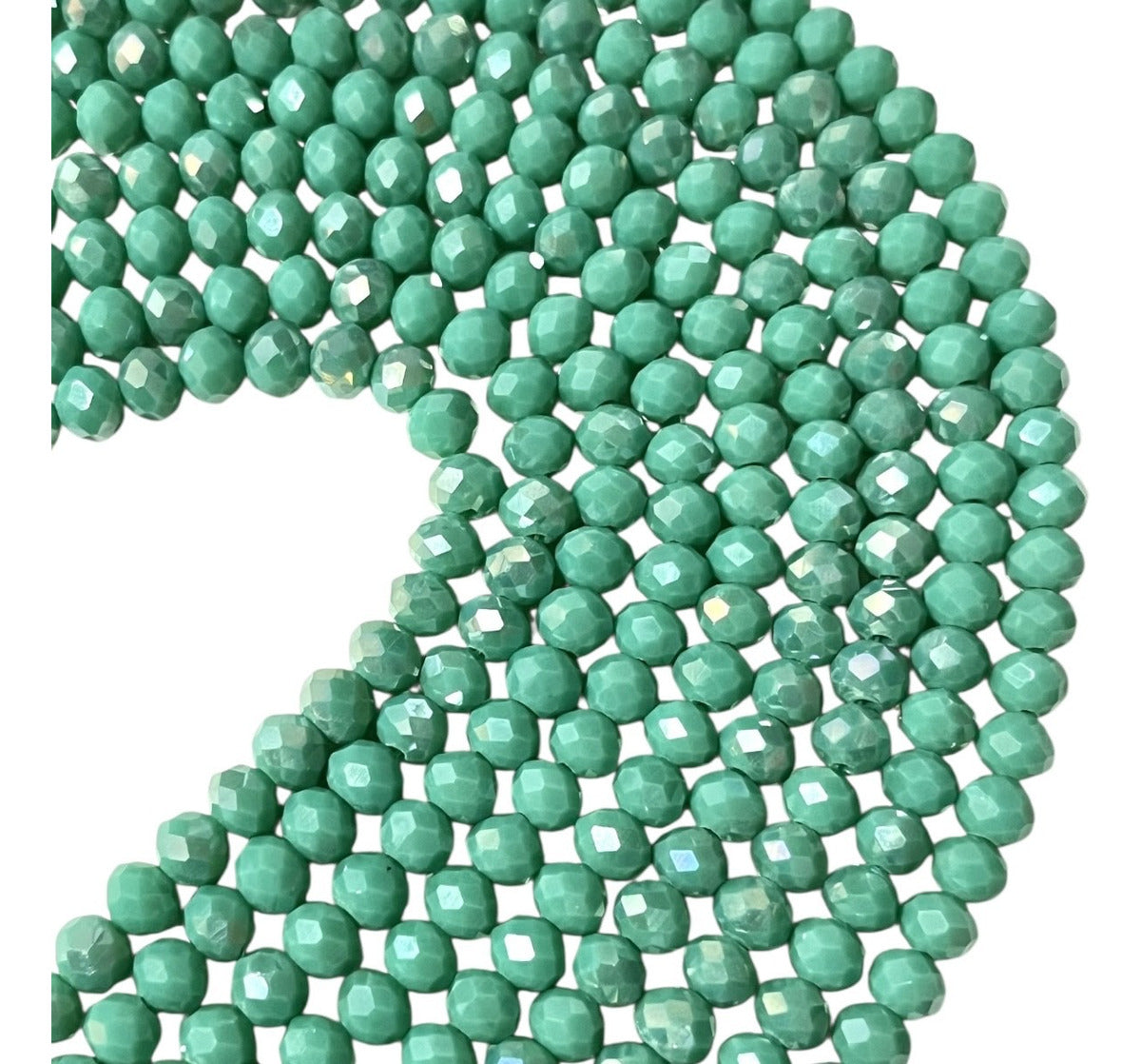 1 Tira Cristal Checo Facetado #6, Joyería, Tira 80 A 85 Pz