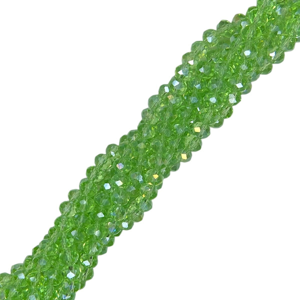 1 Tira Cristal Checo Facetado #6, Joyería, Tira 80 A 85 Pz