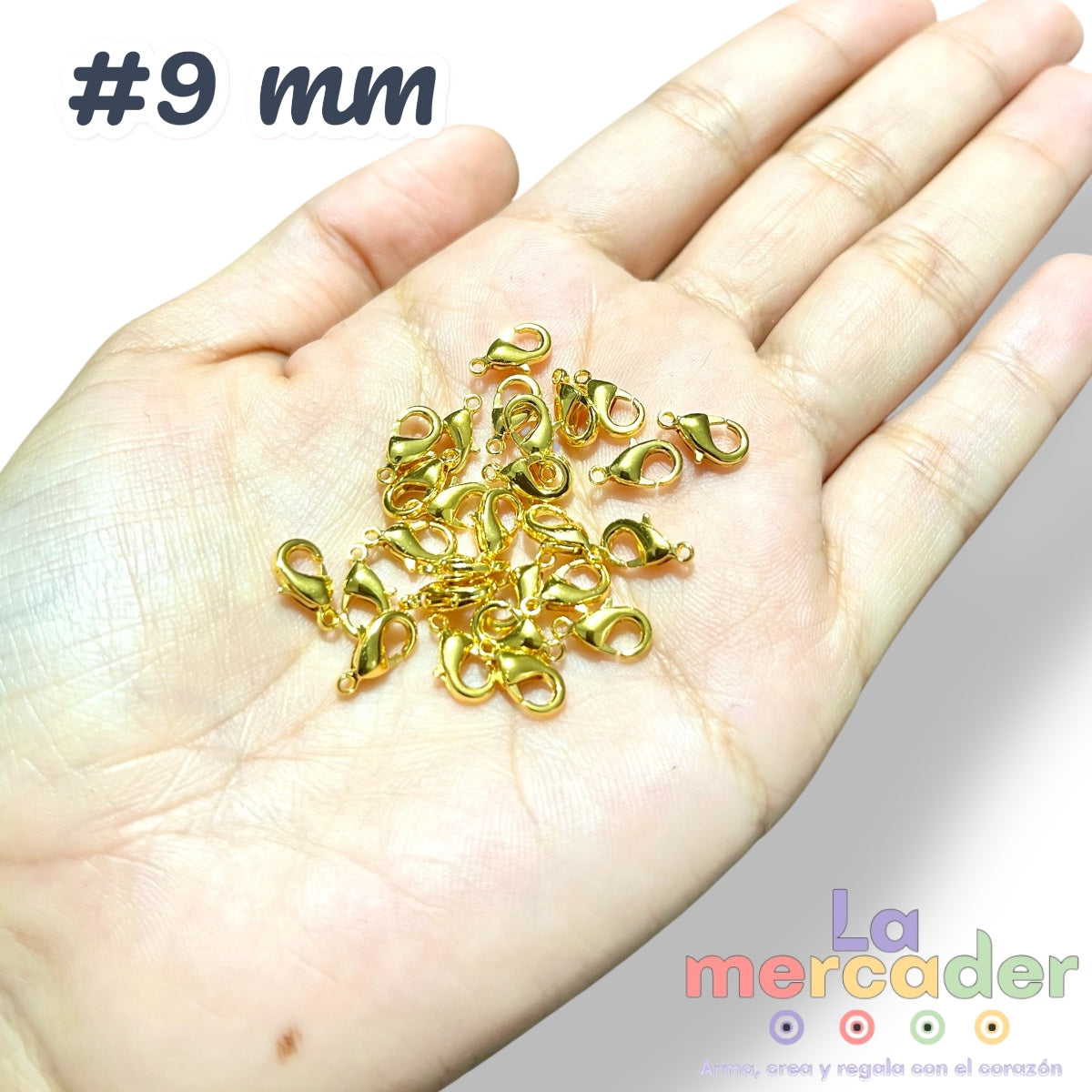 50 piezas de pericos, broches para bisutería, broche langosta, broche metálico