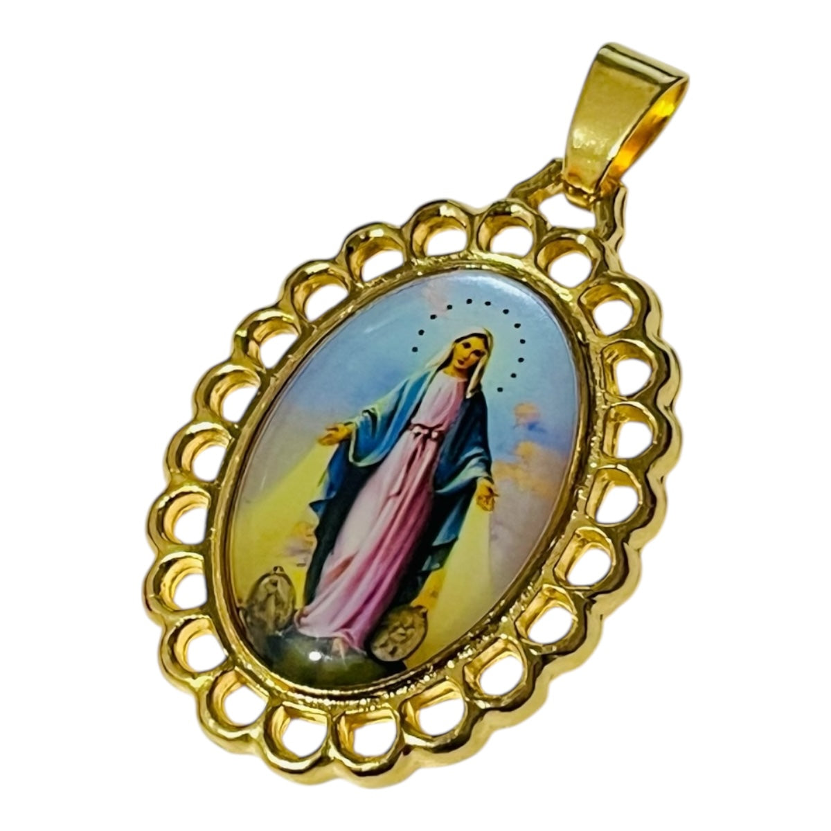 Medallas para bordar 3cm x 2.5cm