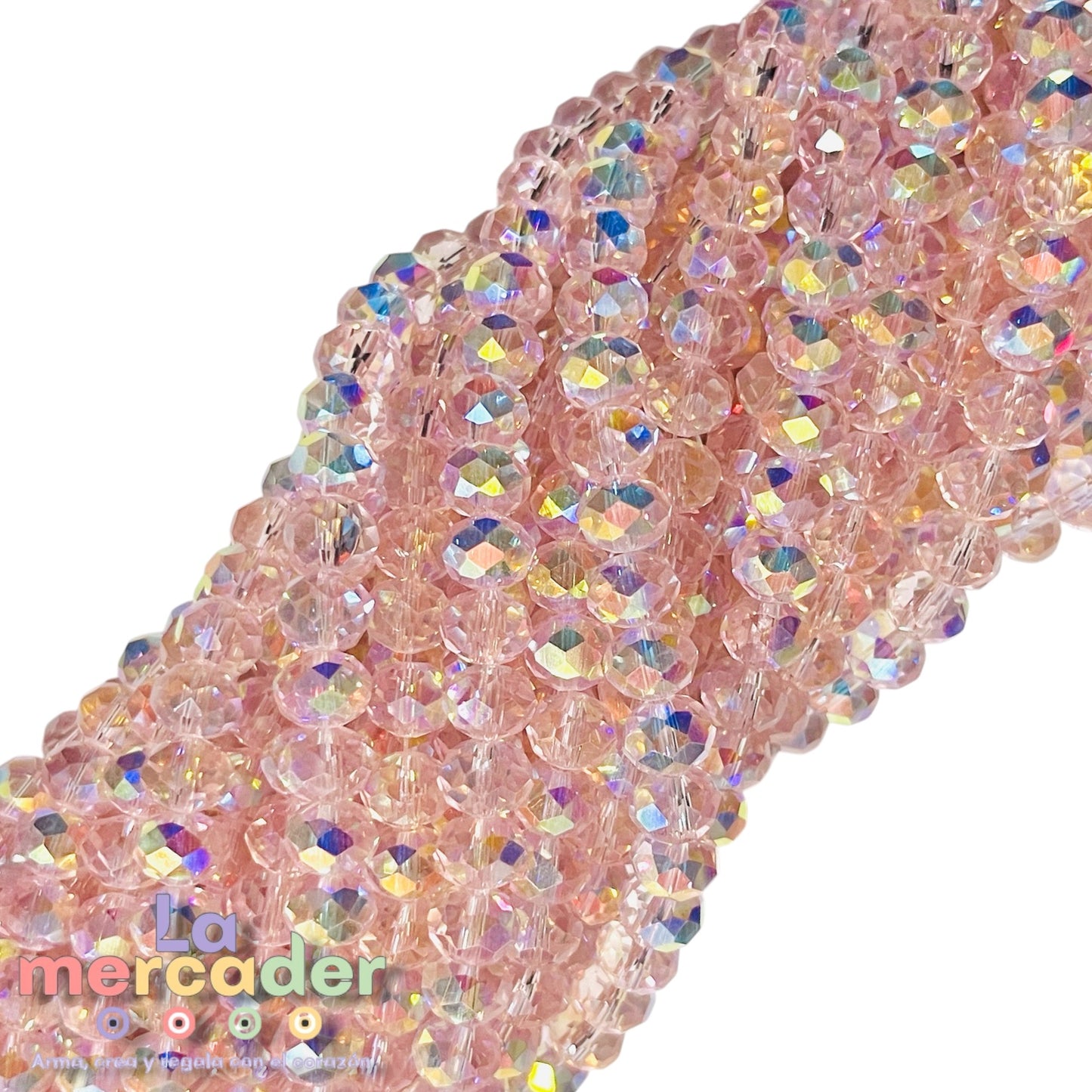 1Tira Cristal #8 AB-Doble Tornasol (60-65pz)