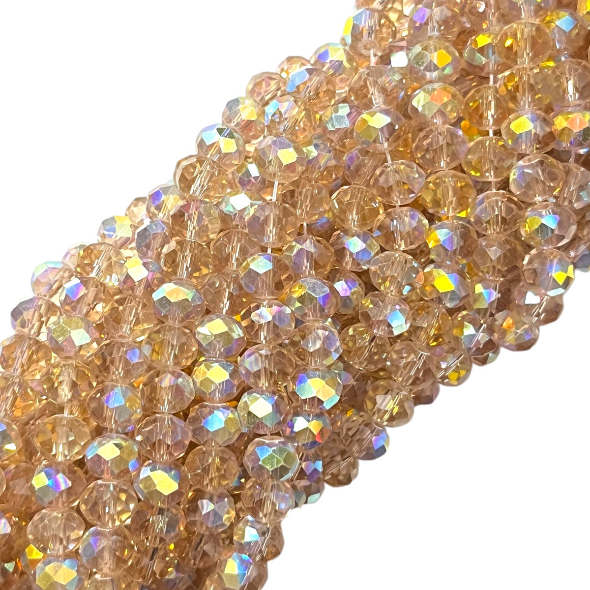 1Tira Cristal #8 AB-Doble Tornasol (60-65pz)