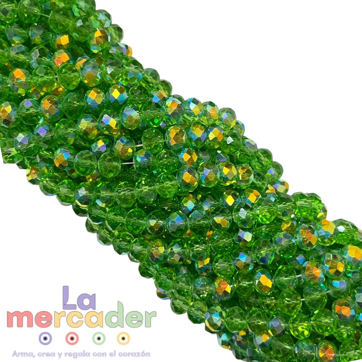 1Tira Cristal #8 AB-Doble Tornasol (60-65pz)