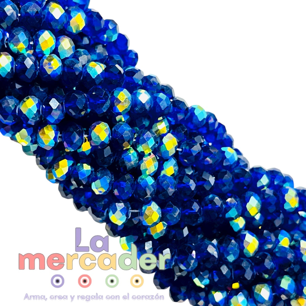 1Tira Cristal #8 AB-Doble Tornasol (60-65pz)
