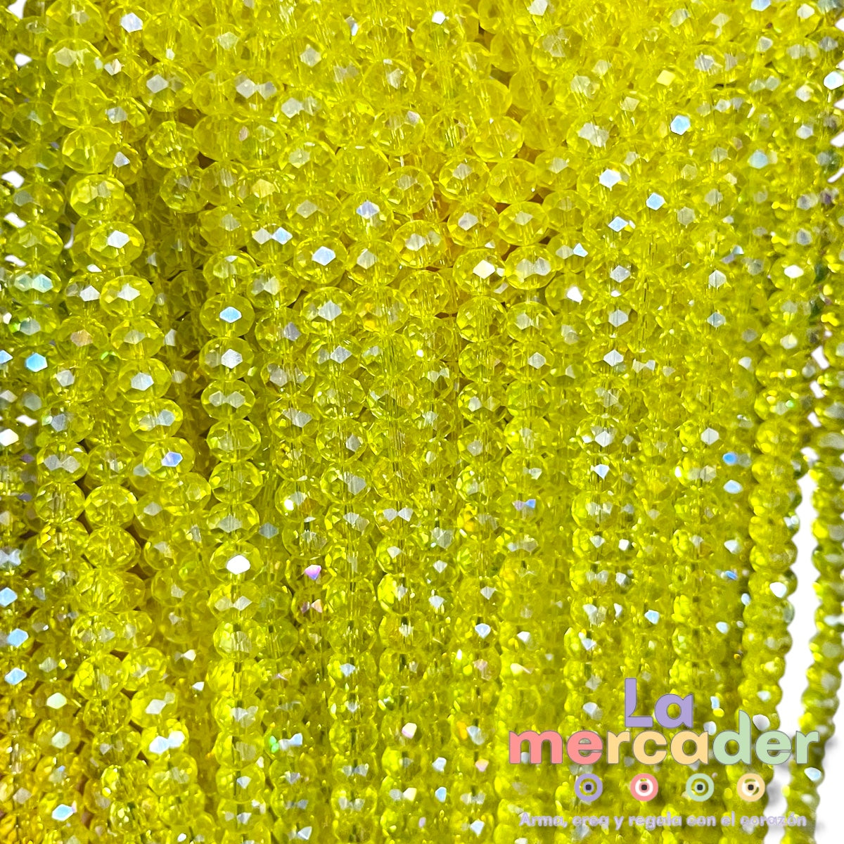 1 Tira Cristal Dona Checo 8mm – Brillo que Inspira ✨
