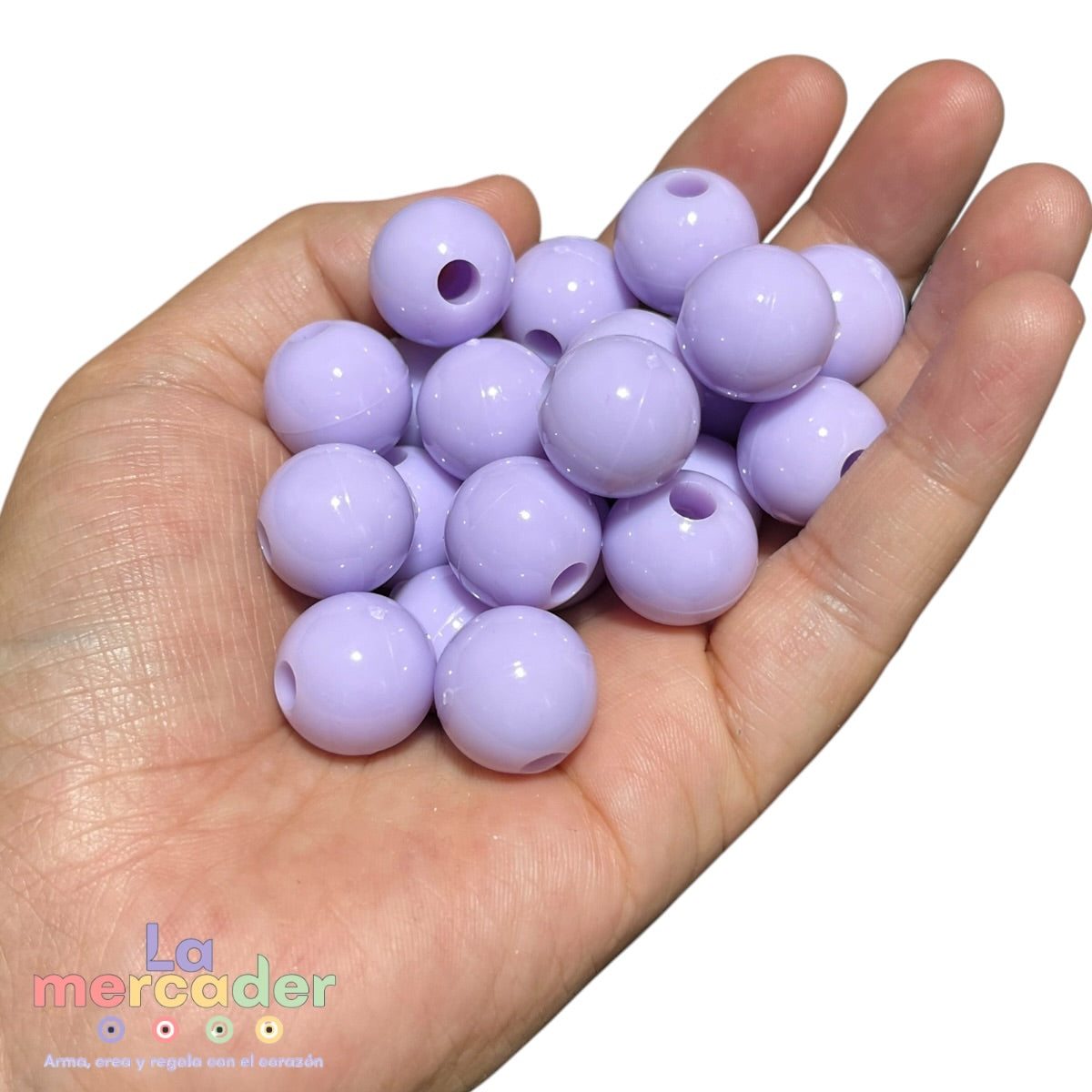 Bola Chicle Acrílica Nacional 16 mm – Pack 250 g | 130 Pzas Aprox.