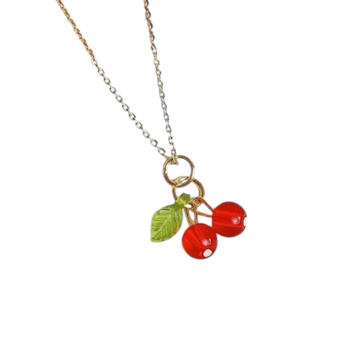10pz dije cereza cristal, cherry charms