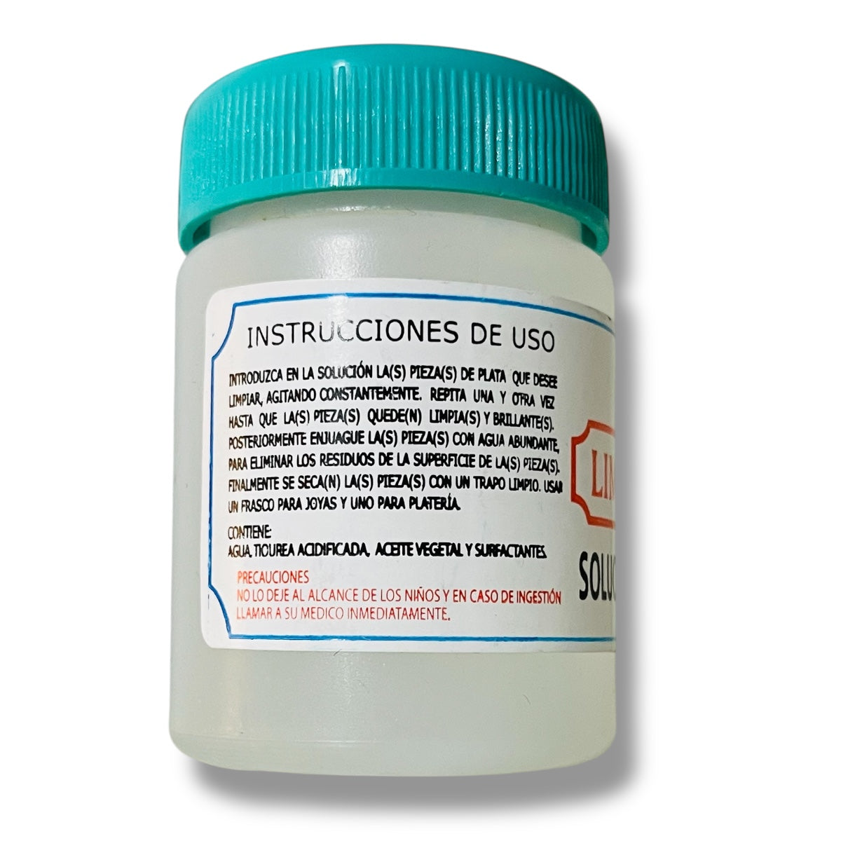 Solución para limpiar plata 50ml