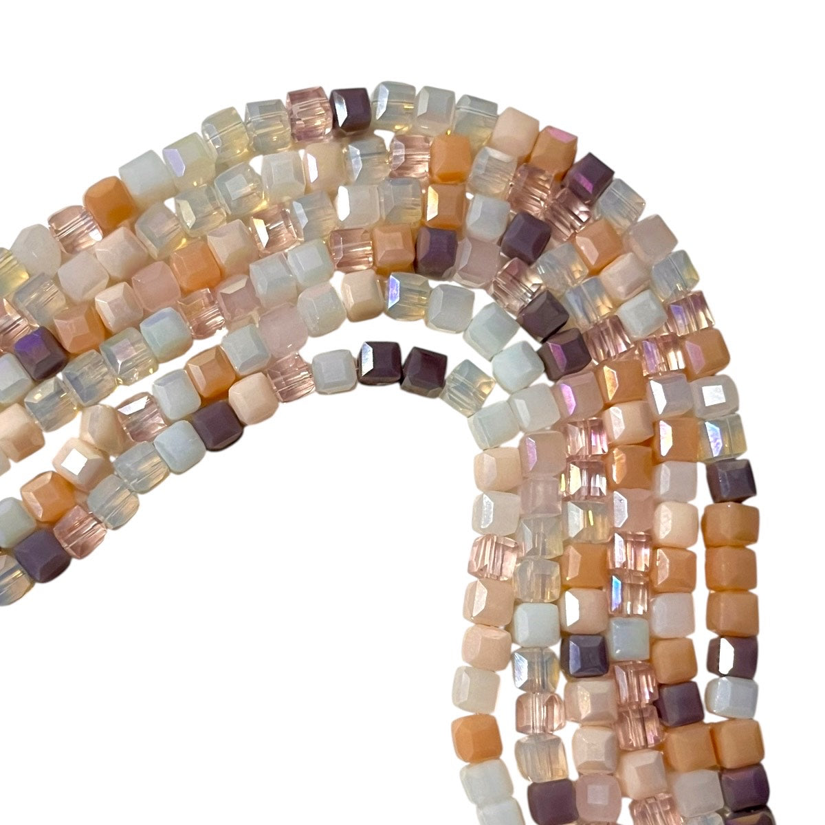 1 tira Cristal Mix para Joyeria