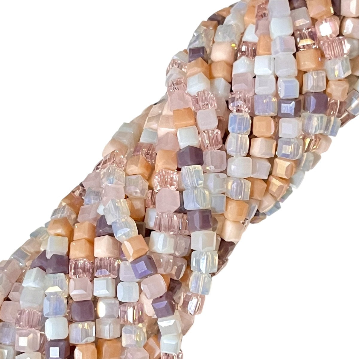 1 tira Cristal Mix para Joyeria