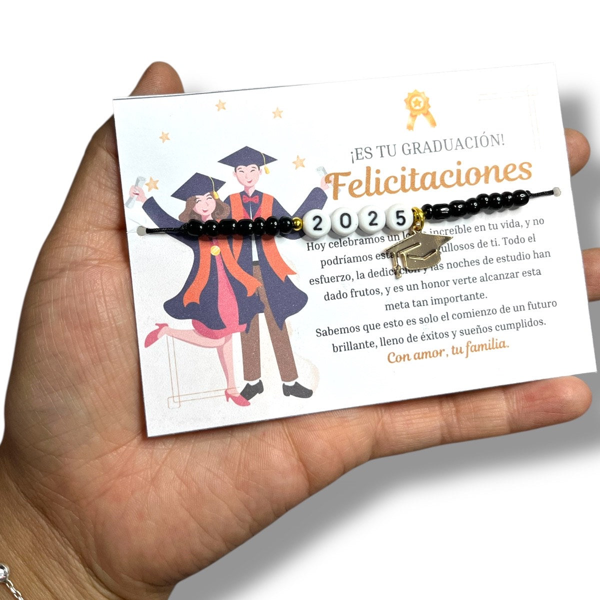 1 pz dije Birrete Chapa de Oro, graduación, para joyería y bisutería