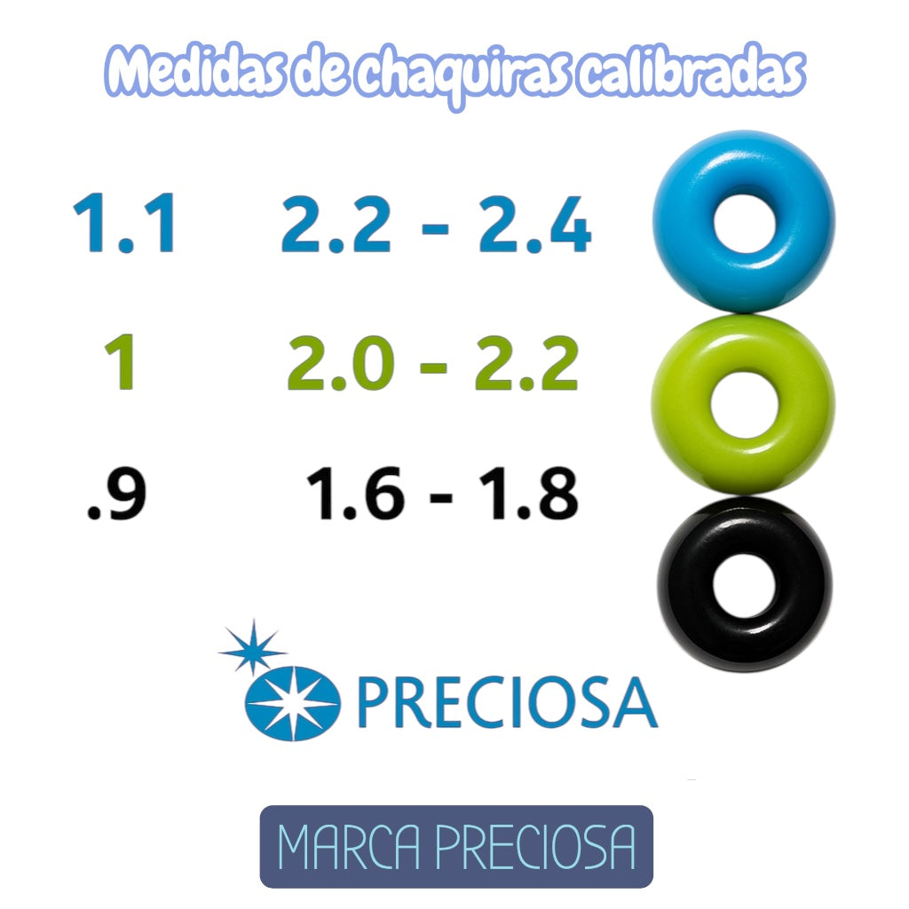 1 Tira Chaquira Calibrada 11/0 (3gr por tira) 45 cm de largo