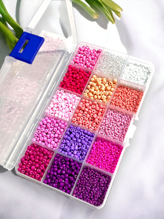 Kit chaquiron y chaquira Rosa