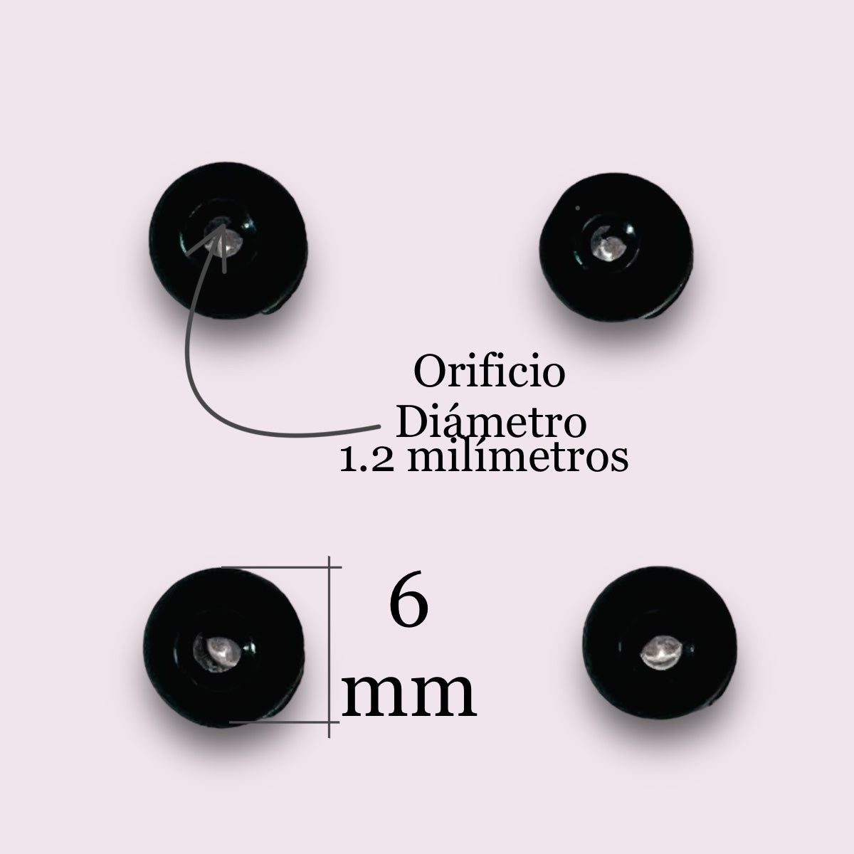 1 mazo de 10 tiras Onyx 6 milímetros