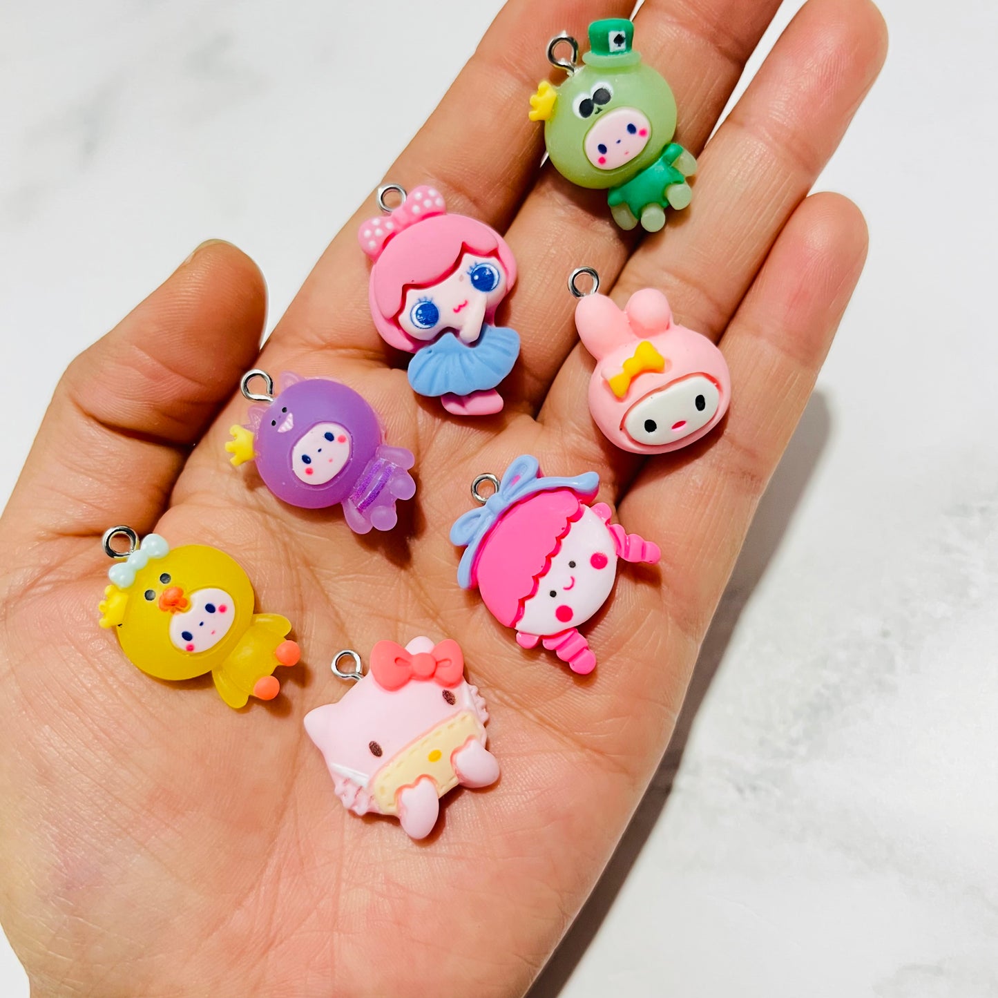 Dijes de resina, dije kawai, dije para bisutería