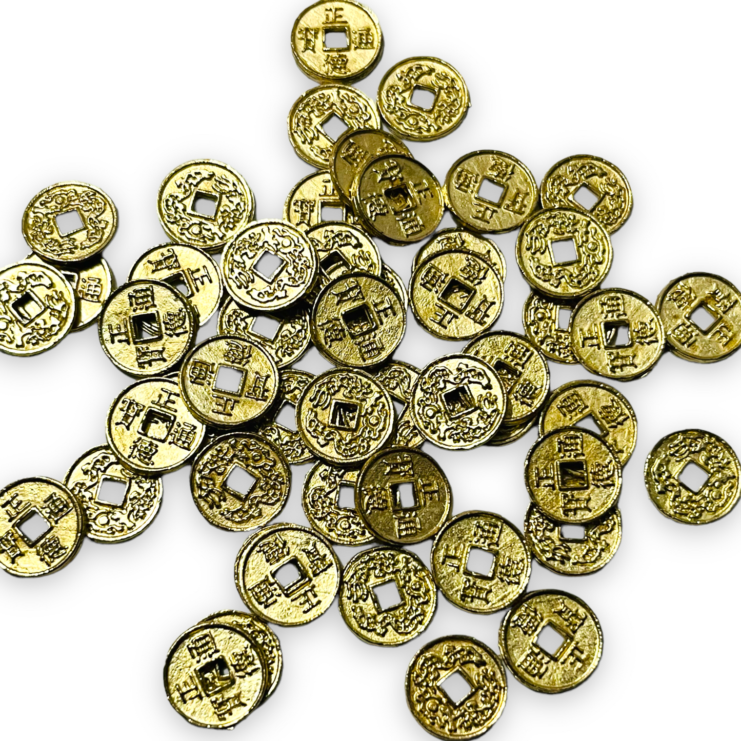 50 pz moneda China de la suerte