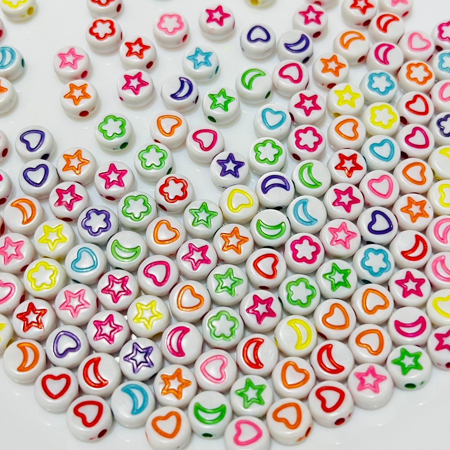 50 figurita mix cuentas para pulseras