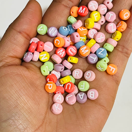 250 gr letras colores mix