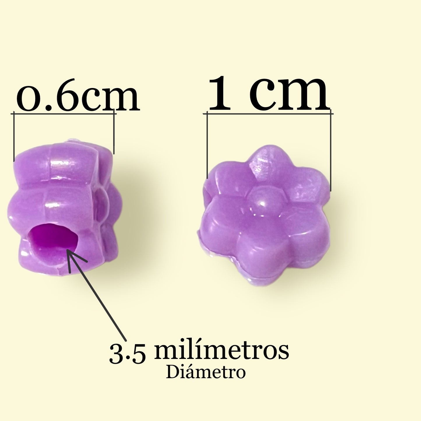 25 flores de colores