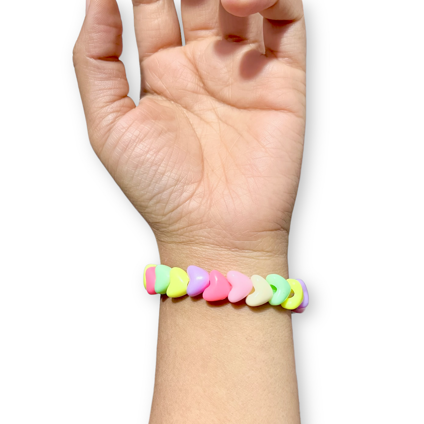 25 pz corazón chubby de colores