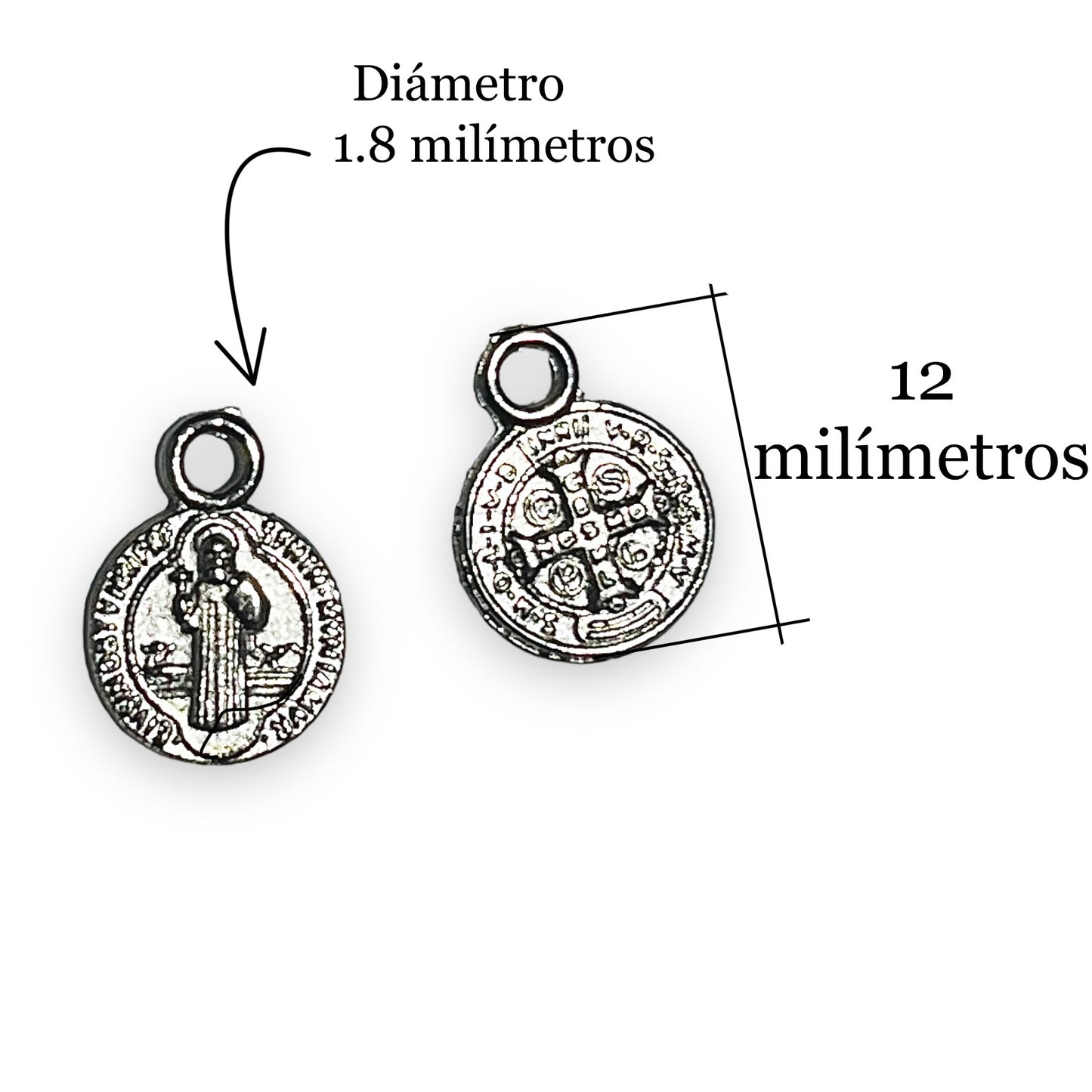 Dije de Medalla de San Benito