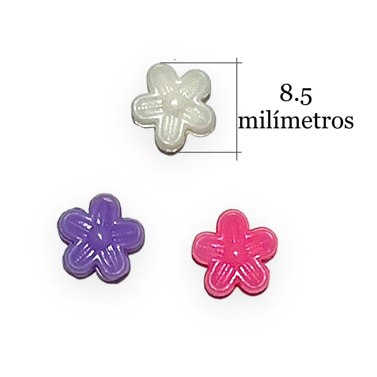 Florecitas colores pastel