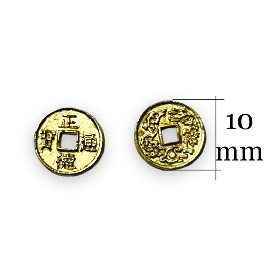 50 pz moneda China de la suerte