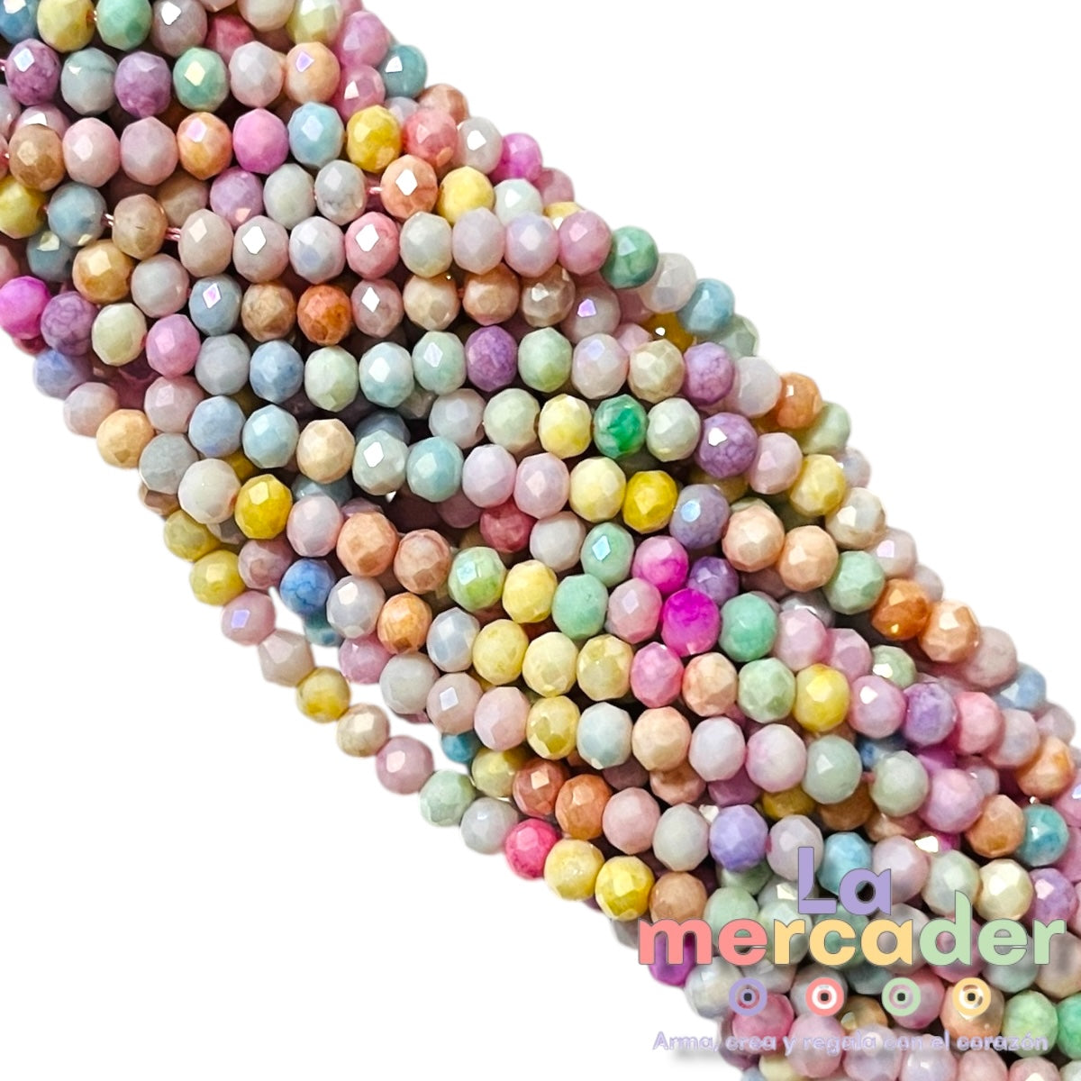 1 Tira de Cristal Premium Multicolor Candy Pastel