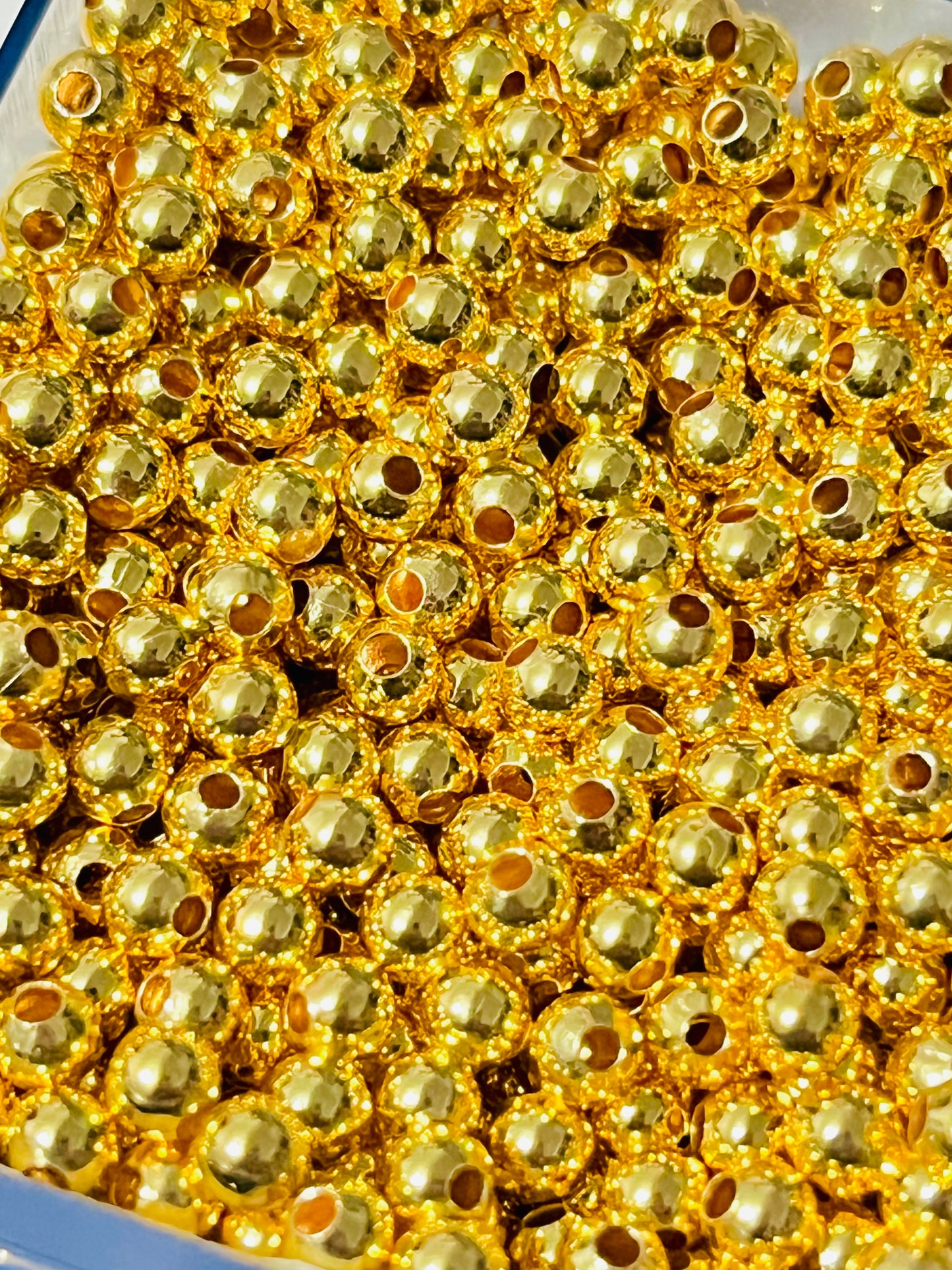1 gr de Bola Lisa de Chapa de Oro
